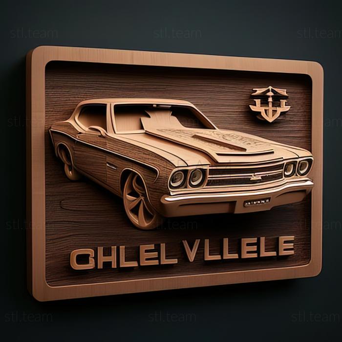 3D модель Chevrolet Chevelle (STL)
